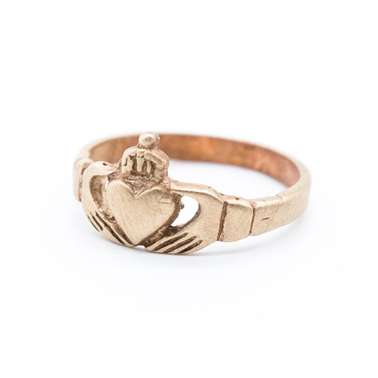 CLADDAGH BRONZO E ARGENTO