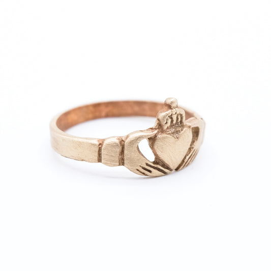 CLADDAGH BRONZO E ARGENTO